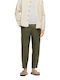 Hose in Entspannter Passform Khaki