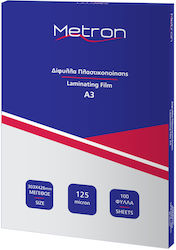 Metron A3 125 microns