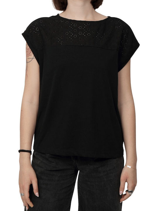 Vero Moda Damen Bluse Schwarz