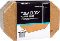 Avento Yoga Block Καφέ
