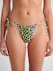 SugarFree Bikini Brazil with Ties Green