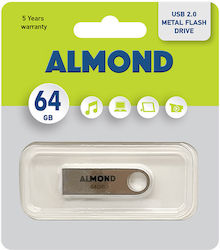 Almond 64GB USB 2.0 Stick