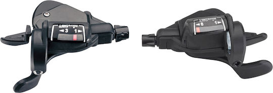 Microshift MSH-TS39-8 Fahrradhebel Bremsen
