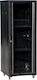 Q-Lantec Επιδαπέδια Καμπίνα Rack 36U Μαύρο SS-36U-600-600-01-C