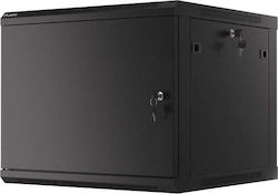 Lanberg WF01-6609-00B Wandmontierter Rack-Schränke 9U