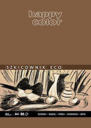 Happy Color Χαρτί Εκτύπωσης A4 80gr/m² 500 φύλλα Κίτρινο