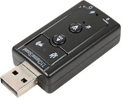 Zola Externă USB Carte de sunet 7.1 ZE1AK13QWS03B