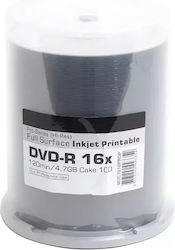 Traxdata Εγγράψιμα DVD-R 4.7GB 100τμχ Traxdata Εγγράψιμα DVD-R 4.7GB 100τμχ