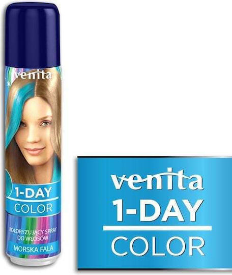 Venita Temporary Hair Dye Spray No Ammonia Nr 2 Ocean Blue 50ml