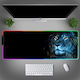 Padele Pentru Mouse Gaming XXL (900mm) Cu Iluminare RGB Prin USB Negru