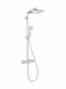 Hansgrohe Crometta E Shower Column with Mixer 240cm Silver