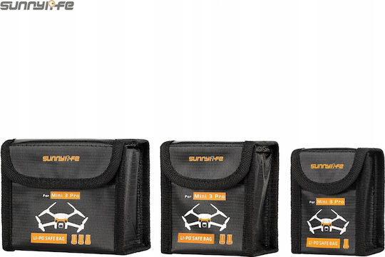 Sunnylife Husă De Transport Pentru Baterie Neagră Pentru DJI Mini 3 Pro