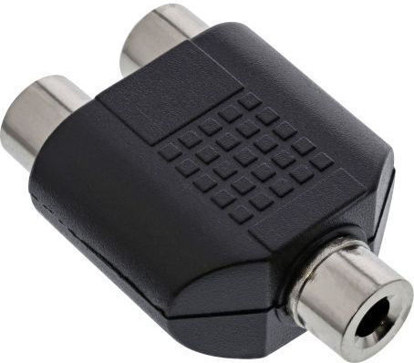InLine Μετατροπέας 3.5mm / RCA female σε 3.5mm / RCA female 1τμχ 99338