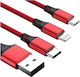 Konverter USB-A / USB-C / Blitzschlag / Micro-USB männlich zu USB-A / USB-C / Blitzschlag / Micro-USB weiblich 1Stück 27973