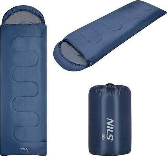 Nils Sleeping Bag Single Granatowo-szary