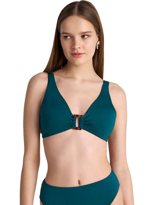 Blu4u Bikini Triangle D Cup Dark Green