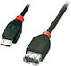Lindy USB 2.0 Cable USB-A male - USB-B male Μαύρο 1m 31936
