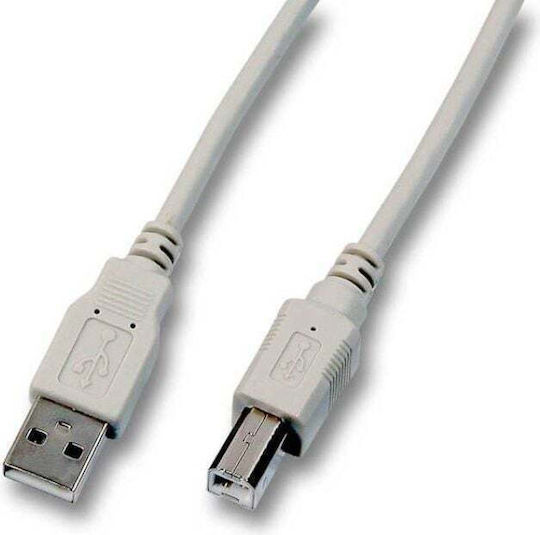 EFB USB 2.0 Cable USB-A male - USB-B male Γκρι 1m K5255.1