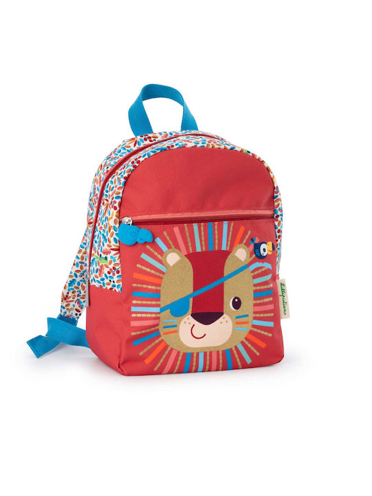 Lilliputiens School Bag Backpack Kindergarten in Red color