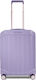 Piquadro Βαλίτσα Ταξιδίου Καμπίνας Σκληρή Light Violet με 4 Ρόδες Ύψους 55εκ.