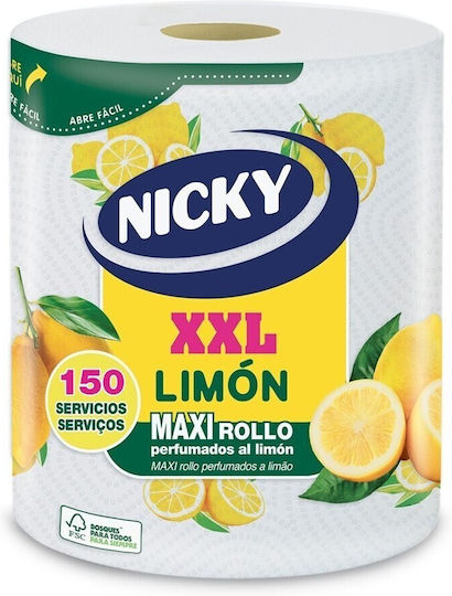 Küchenpapier Nicky Xxl Limón Xxl Zitrone 150 Stück