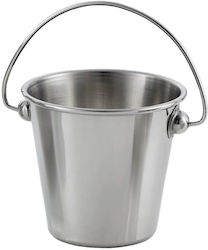 Ready Bucket Serving Basket with Diameter 9cm and Height 8.5cm Stainless 14/1 Pcs 6 1pcs Ready Bucket Serving Basket with Diameter 9cm and Height 8.5cm Stainless 14/1 Pcs 6 1pcs