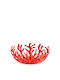 Alessi Mediterraneo Obstschale Inox Rot 29x29cm