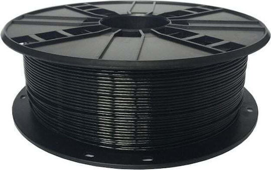 Gembird PLA 3D Drucker Filament 1,75mm Schwarzes 1kg 1 Stück (Spule)