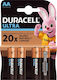 Duracell Alkaline Batteries AA 1.5V 4pcs