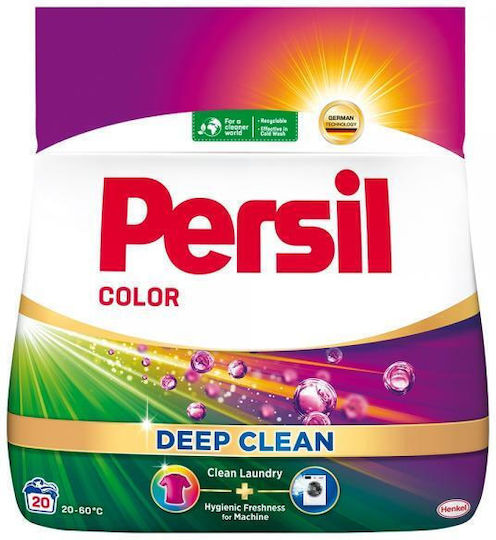 Persil Deep Clean Перилен препарат на прах за Coloreds дрехи 1.1кг (20 Мерителни чаши)