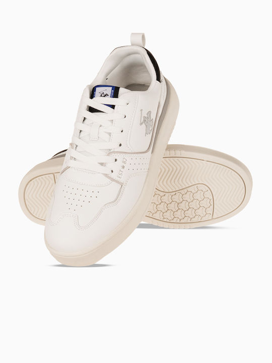 Beverly Hills Polo Club Ανδρικά Sneakers Λευκά