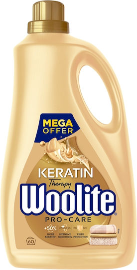 Woolite Pro-care Υγρό Απορρυπαντικό για Χρωματιστά Ρούχα 3.6lt (60 Μεζούρες)