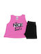 Prod Kids Set with Shorts Summer 2pcs Pink