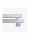 Frans 'super' Two-Way Metallic Curtain Track White 300cm FR-8856L14_17771