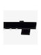 Frans 'super' One-Way Metallic Curtain Track Black 240cm FR-8855L15_17694