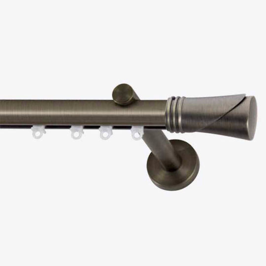 Frans Athens Kapa Sens unic Șină Metalic în Culoare Bronz 160εκ. FR-8440L03_16811