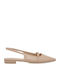 Capodarte Damen Ballerinas Slingback Beigen