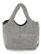 Exe Damen Tasche Hand Silber