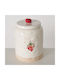 Porcelain Cookie Jar White 26x18cm