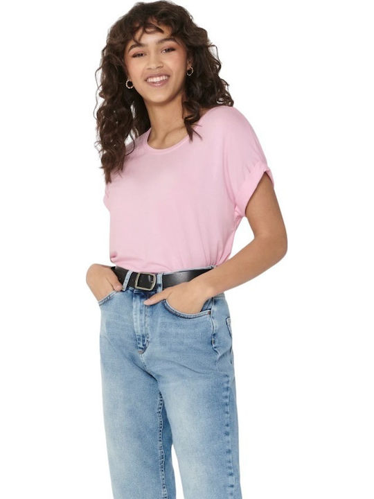 Only Γυναικείο T-shirt Pink Lady
