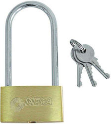 Mega Bronze Padlock Brass with Key 50mm 1pcs