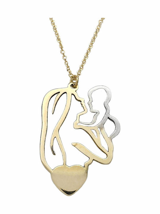 Goldkette Mama Baby 14 Karat Sasashop