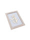 Uncle George White Wooden Wall Decor 21x1x14.5cm