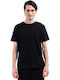 T-shirt Μαύρο