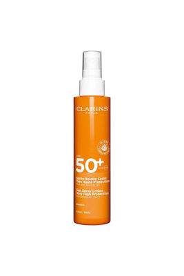 Clarins Αντηλιακή Λοσιόν για το Σώμα SPF50+ σε Spray 150ml