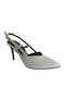 Pumps mit Riemchen Ecru