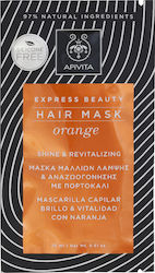 Apivita Express Beauty Orange Hair Mask for Shi...