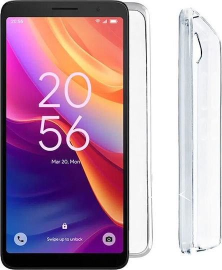 Volte-Tel Slimcolor Air Back Cover Σιλικόνης Διάφανο (TCL 501 (VOLTE-TEL))