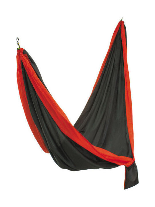 Grasshoppers Hängematte Fallschirm Einzeln Stoff Rot 284x135cm Grasshoppers Hängematte Fallschirm Einzeln Stoff Rot 284x135cm