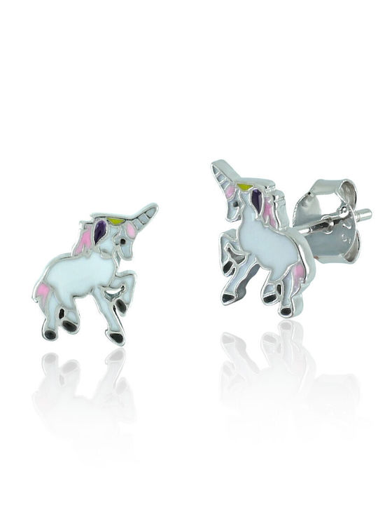 Bijou Box Kids Earrings Studs Unicorns made of ...